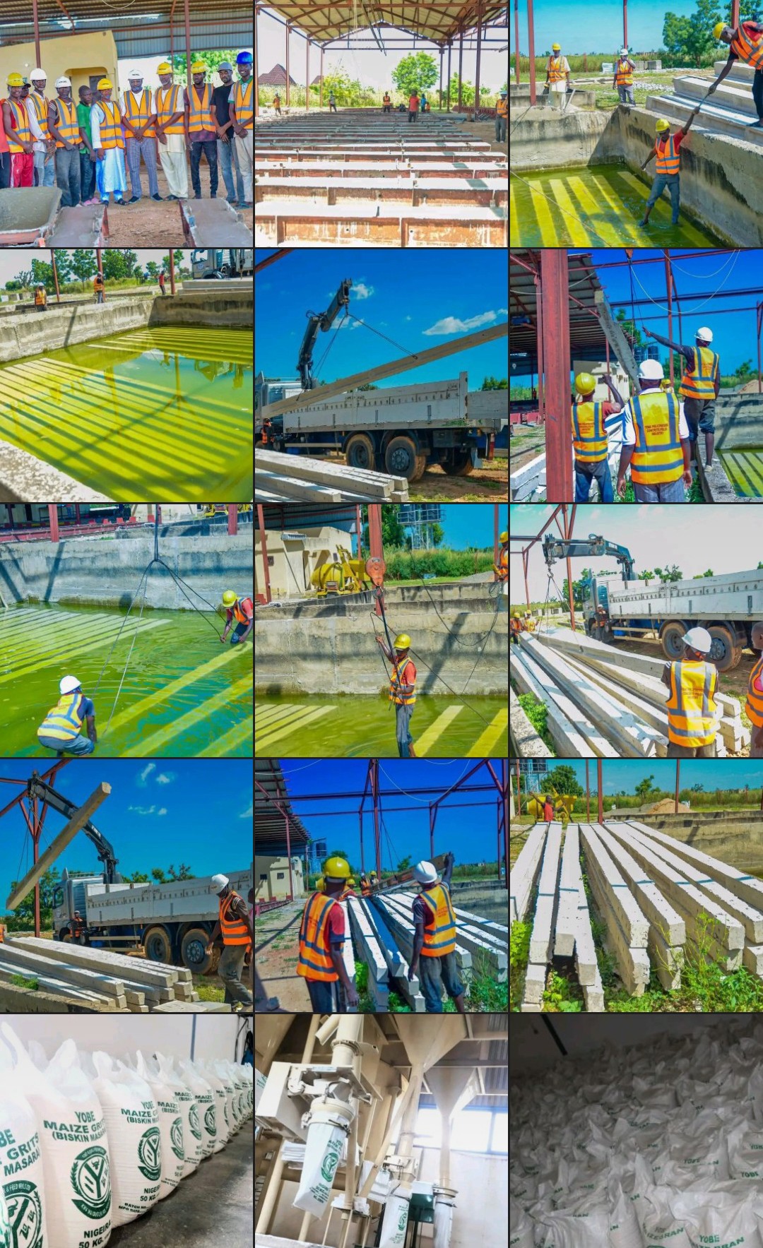 Prestressed concrete poles industry Damaturu